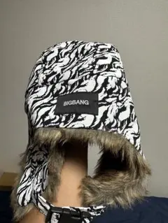 BIGBANG ファー付き耳あて帽子
