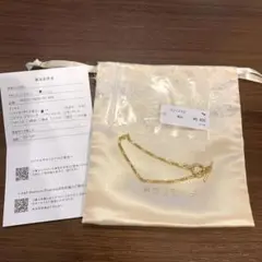 値下げ★ゴールドチェーンブレスレット ノジェス