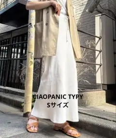 CIAOPANIC TYPY -3キロ見えすっきりシルエットリブスカート