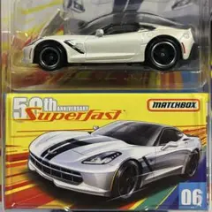 ☆マッチボックス50周年 スーパーファスト '16 コルベット スティングレー☆