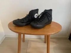 【美品】Converse オールスター防水ブラック ハイカット　22.5