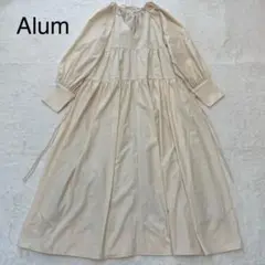Alum アルム 2way tiered ribbon one piece