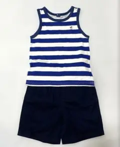 タンクトップ(ASAP-RAG MART)とショートパンツ(ユニクロ)セット