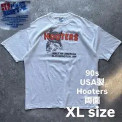 90s usa製 Hanes ヘインズ　ヴィンテージ　両面プリント　フーターズ
