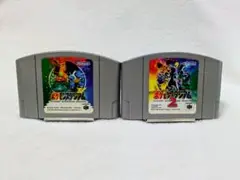 ☆まとめ買い値下げ☆2本セット♪美品!〘ポケモンスタジアム1&2〙N64カセット