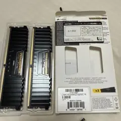 【動作確認済み】Corsair メモリー 16GB (2 x 8GB) DDR4