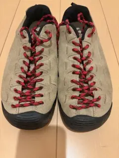 KEEN jasper クライミングシューズ ベージュ/黒/赤