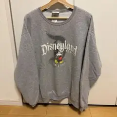 ディズニー ミッキーマウス スウェット Lサイズ 90s 古着