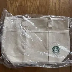 新品未使用　スターバックス トートバッグ クリーム色　レア品