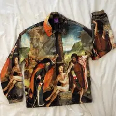 極美品　DISINTEGRATION アートプリント ナイロンブルゾン XL