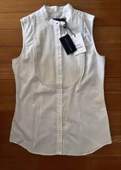 Ralph Lauren ノースリーブシャツ オフホワイト サイズ11 新品です