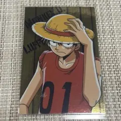 ONE PIECE ルフィ　ラミカード　ラミネートカード　★