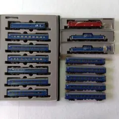 赤い熊 TOMIX 24系25形　寝台特急エルム仕様　11両 TOMIX JR EF81・24系特急寝台客車(エルム)セット 品番：98642