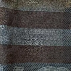 MCM ストライプ ハンカチ