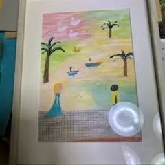 港に着いた黒ん坊 水彩画 2009年作 小川　未明