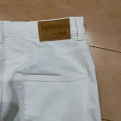 デニム白