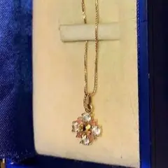 美品 正規店クリーニング済 ヴァンドーム青山 ゴールドネックレス18金ネックレス