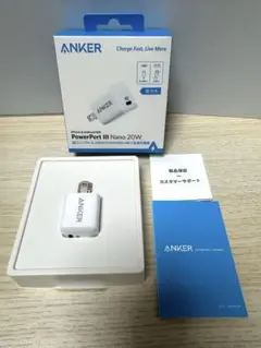 Anker PowerPort III Nano 20W 充電器