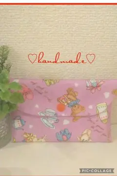 【N5】通帳ケース マスクケース マルチポーチ ハンドメイド