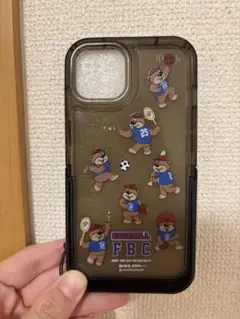 iPhone 13.14.15ケース クマ　ニコアンド