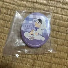 一番くじ　おそ松さん 白黒うさぎのイースターエッグ　缶バッジ　一松