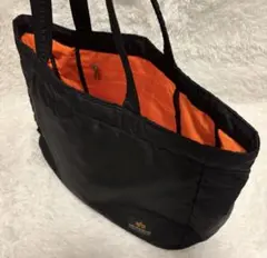 【美品】アルファ インダストリーズ トートバッグ ブラック オレンジ A4