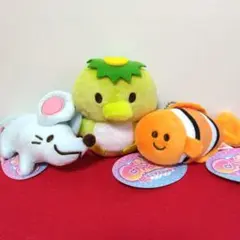 きゅ～とCreaturesミニマスコット　3種3個セット　新品タグ付き