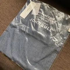 新品未開封 デニムトートバッグ サンマルク　JHONBLULL 白ロゴ