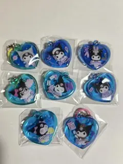 サンリオ クロミ マイドリーム ぷっくりハート型チャーム 全8種コンプリート
