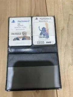 プレイステーション2 メモリーカード　2個 セット FFケース付き