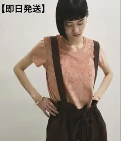 【即日発送】アダムエロペ　ベロア　シャツ　ピンク