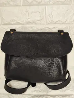 ☆美品☆ スタイルクラフトstyle craft 黒 レザー ショルダーバッグ