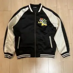 完売品✨USJ　期間限定　ユニバーサルスタジオジャパン　クッパ　スカジャン 完売品 USJ期間限定 クッパ スカジャン ブルゾン ワッペン 刺繍