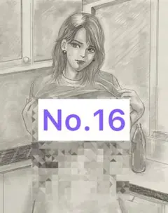 鉛筆画アート作品 No.16