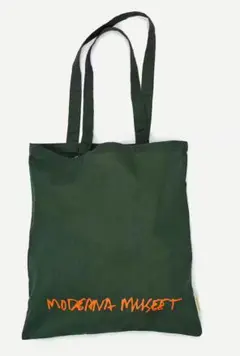 値下げ不可　ストックホルム近代美術館Totebag dark green男女兼用