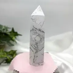 【天然石】ハウライト ポイント◆タワー