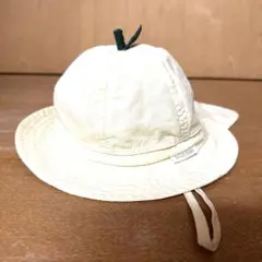 ☆新品未使用☆petit main イエローフルーツ 帽子 日除けつき男女兼用◎