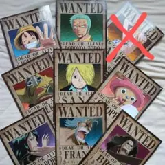 ワンピース 手配書チラシ(最後の1セット)