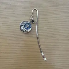 【美品】月と星のデザインしおり