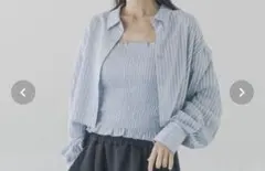LOWRYSFARM ストライプ２ＰシャツＬＳ