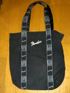 ナンバーナイン　fender logo 刺繍 持ち手本革トートバッグ NUMBER (N)INE FENDER TOTE BAG