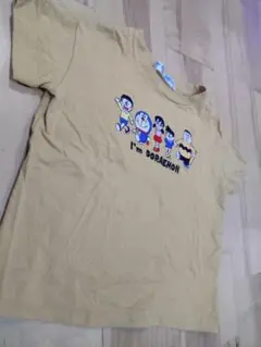 ドラえもん◎100Tシャツイエロー