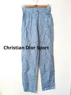 美品 Christian Dior SPORTS ブルー スラックス パンツ M