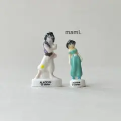 フェーヴ　アラジン＆ジャスミン　ディズニー　フランス　フェーブ　f-3605