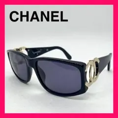CHANEL シャネル サングラス ビンテージ ココマーク ブラック 眼鏡ケース