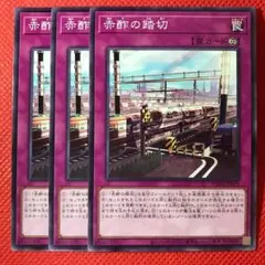 赤酢の踏切 3枚