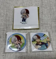 スイパラ ヒロアカ 轟 焦凍 アクスタ 缶バッジ