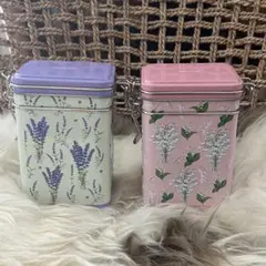 エウレカ スズラン ラベンダー キャニスター 缶