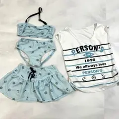 水着　子ども　130 ビキニ　セパレート