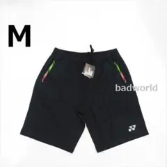 新品/M/ヨネックス/黒/最新海外モデル/ハーフパンツ/ショートパンツ/47